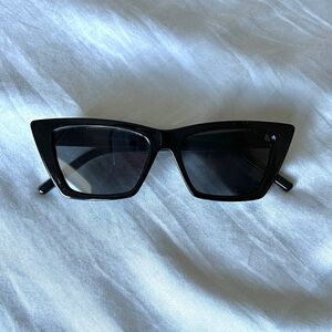 Oak + Fort Cat Eye Sunglasses - Black